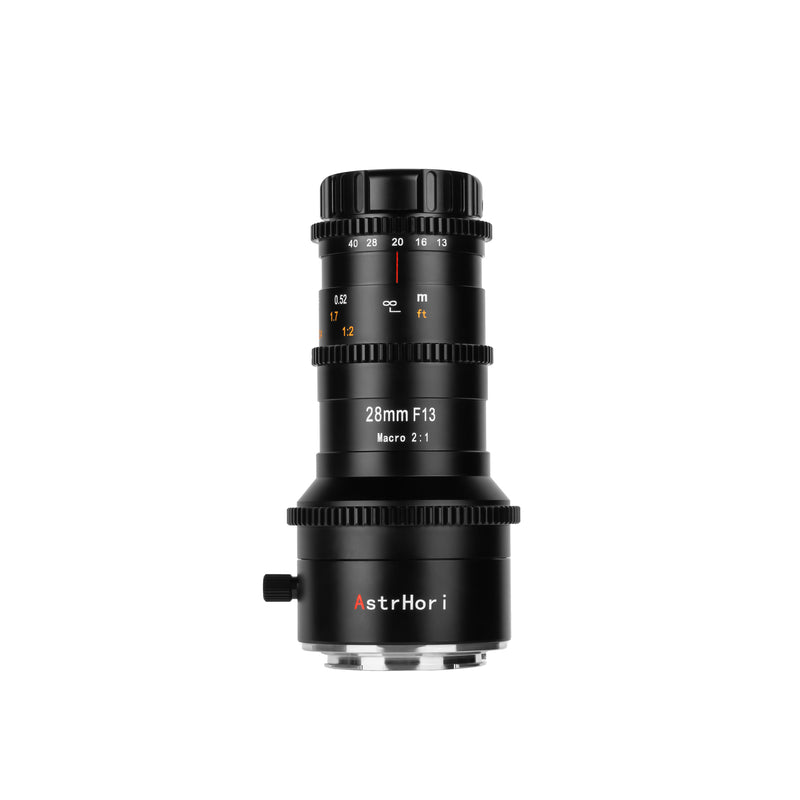 AstrHori 28mm F13 II Verbesserte Version 2X Makro-Sondenobjektiv Vollformat 360° Sichtobjektiv