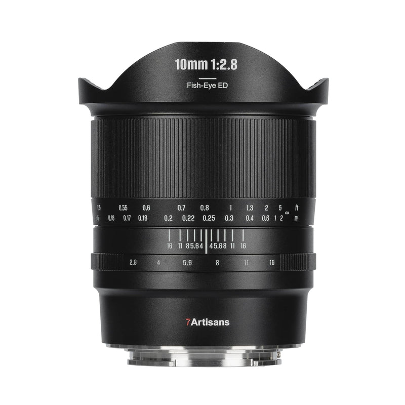 7Artisans 10mm f/2.8 II Fisheye Vollformatobjektiv, 2024 Zweite/Neue Generation