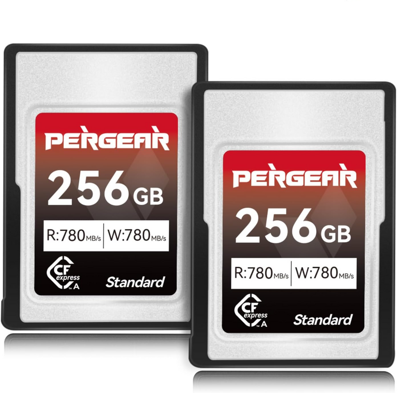 Pergear Standard 256 GB CFexpress Typ A-Speicherkarte für Sony Alpha- und FX-Kameras