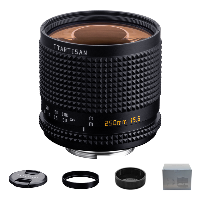 TTArtisan 250 mm F5.6 Vollformat-Reflex-Donut-Bokeh-Objektiv für Kameras mit M42-Mount