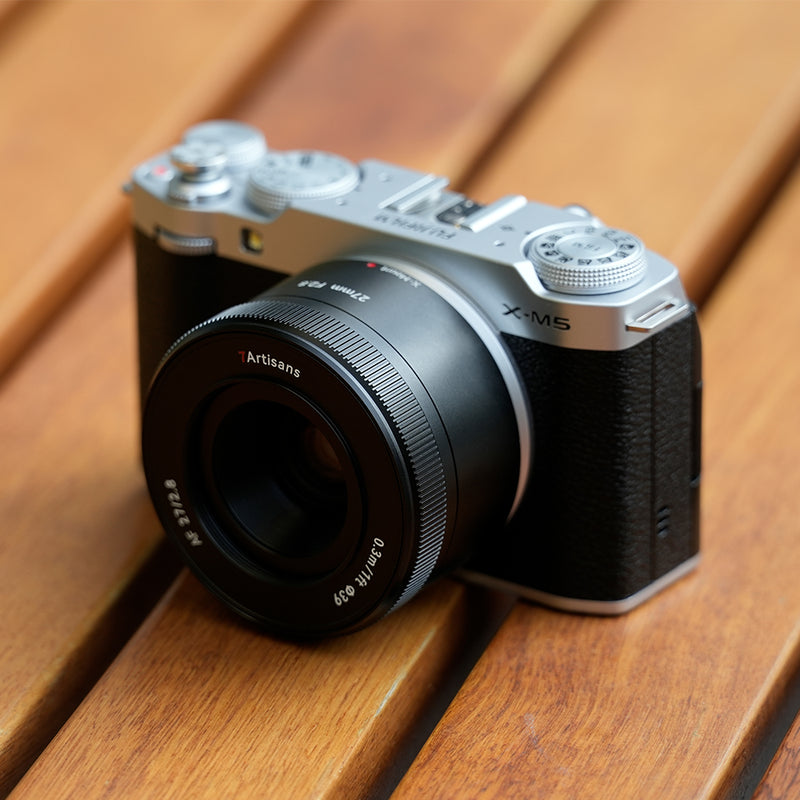 7Artisans 27 mm F2,8 STM APS-C Autofokus-Objektiv für X/E/Z Mount-Kameras