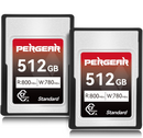 Pergear Standard 512 GB CFexpress Typ A-Speicherkarte für Sony Alpha- und FX-Kameras