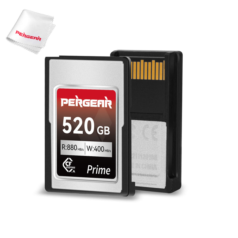 Pergear Professional CFexpress Typ A Speicherkarte (520 GB)