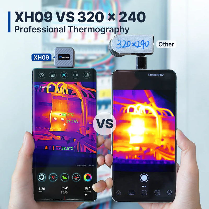 InfiRay Xinfrared XH09 One Wärmebildkamera für iOS/Android