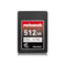Pergear Standard 512 GB CFexpress Typ A-Speicherkarte für Sony Alpha- und FX-Kameras