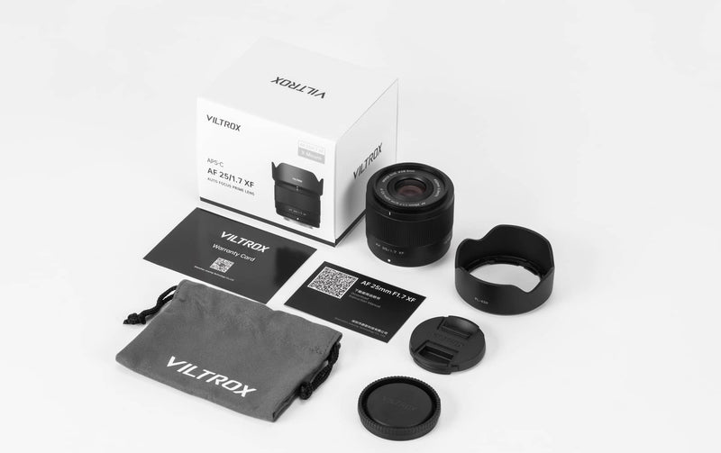 Viltrox AF 25 mm F1.7 Autofokus-APS-C-Objektiv für spiegellose Kameras mit X-/E-/Z