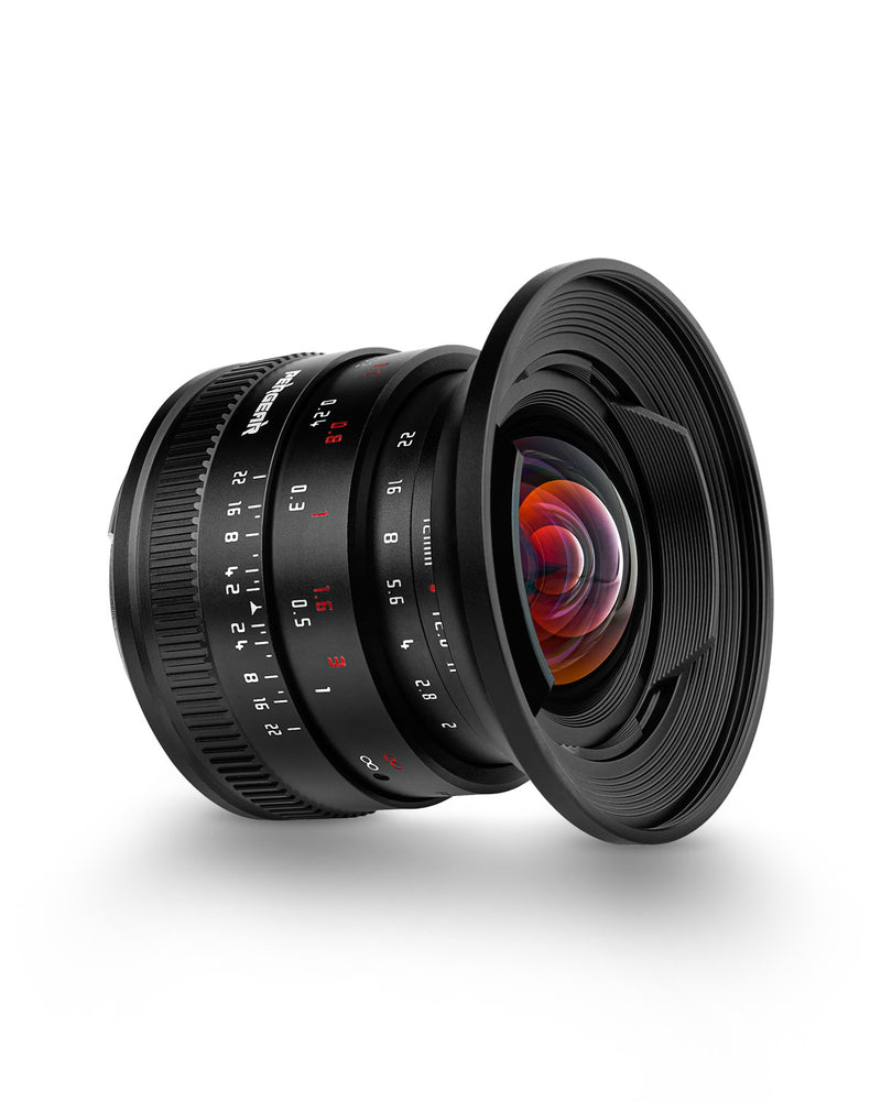 PERGEAR 12mm F2 II Weitwinkelobjektiv für X/E/Z- und M4/3-Mount-Kameras