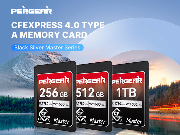 Pergear 256 GB Master 4.0 CFexpress Typ A-Speicherkarte